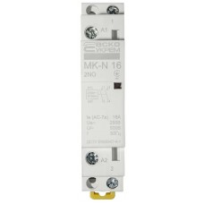 Модульний контактор MK-N 2P 16A 2NO 220V Модульний контактор MK-N 2P 16A 2NO 220V