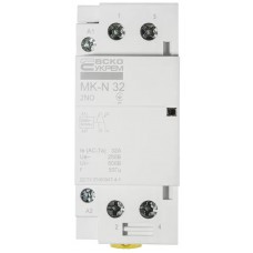 Модульний контактор MK-N 2P 32A 2NO 220V Модульний контактор MK-N 2P 32A 2NO 220V