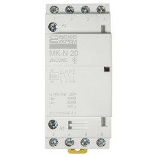 Модульний контактор MK-N 4P 20A 2NO2NC 220V Модульний контактор MK-N 4P 20A 2NO2NC 220V