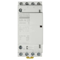 Модульний контактор MK-N 4P 25A 2NO2NC 220V Модульний контактор MK-N 4P 25A 2NO2NC 220V