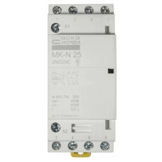 Модульний контактор MK-N 4P 25A 2NO2NC 220V Модульний контактор MK-N 4P 25A 2NO2NC 220V
