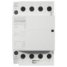 Модульний контактор MK-N 4P 32A 4NO 220V Модульний контактор MK-N 4P 32A 4NO 220V