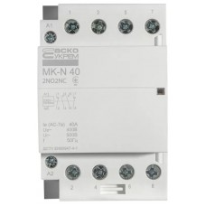 Модульний контактор MK-N 4P 40A 2NO2NC 220V Модульний контактор MK-N 4P 40A 2NO2NC 220V