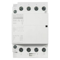 Модульний контактор MK-N 4P 40A 4NO 220V Модульний контактор MK-N 4P 40A 4NO 220V