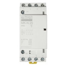 Модульний контактор MK-N 4P 25A 4NO 220V Модульний контактор MK-N 4P 25A 4NO 220V