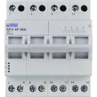 Ручний перемикач вводу (І-0-ІІ) RPV 4P 40A АСКО Ручний перемикач вводу (І-0-ІІ) RPV 4P 40A АСКО