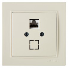 Розетка Nilson Thor кремова комп'ютерна CAT5e RJ45 Розетка Nilson Thor кремова комп'ютерна CAT5e RJ45