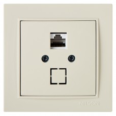 Розетка Nilson Thor кремова комп'ютерна CAT6e RJ45 Розетка Nilson Thor кремова комп'ютерна CAT6e RJ45