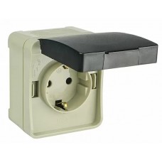 Розетка 2Р+PE РЗ16-З-IP54 Розетка 2Р+PE РЗ16-З-IP54