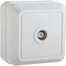 Розетка телевізійна РЗtv-1-Ct-W