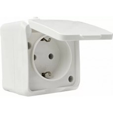 Розетка 2Р+PE РЗ16-З-IP44 Розетка 2Р+PE РЗ16-З-IP44