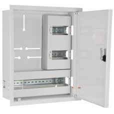 Корпус обліку металевий Light 27 модулів 3фл, вбудований IP31, серії UBox