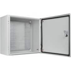Корпус з монтажною панеллю металевий 40*40*25, IP54, серії UBox