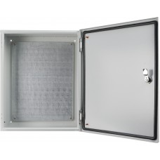 Корпус з монтажною панеллю металевий 50*40*25, IP54, серії UBox