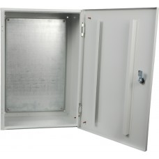 Корпус з монтажною панеллю металевий 60*40*25, IP31, серії UBox