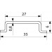 Din-рейка TS-35-0,8 (T3502) (1м/шт) (АСКО) Din-рейка TS-35-0,8 (T3502) (1м/шт) (АСКО)