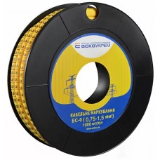 Маркування EC-0 0,75-1,5 кв.мм2 "2" Маркування EC-0 0,75-1,5 кв.мм2 "2"