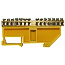 Нульова шина з ізолятором на Din-рейку ВС - 4А 14