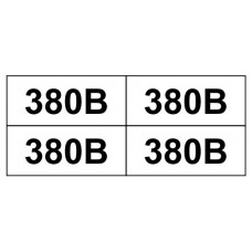 Знак "380В" 17х10 (на аркуші 693 шт) Знак "380В" 17х10 (на аркуші 693 шт)