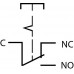TY 19C-S11/1   Кнопка металева Повернення поворотом 1NO+1NC