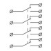 Тумблер KN3C-402(AA)-BN ON-ON 12p 15A 250V