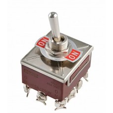 Тумблер KN3C-402(AA)-BN ON-ON 12p 15A 250V