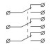 Тумблер KN3C-302 (AA)-BN ON-ON 9p 15A 250V