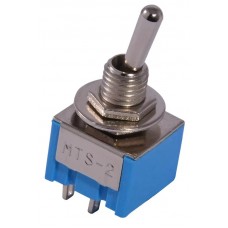 Тумблер MTS-211 (ON)-OFF 2Пол. *4Конт. Тумблер MTS-211 (ON)-OFF 2Пол. *4Конт.