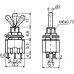 Тумблер MTS-102 ON-ON 2Пол. *3Конт. Тумблер MTS-102 ON-ON 2Пол. *3Конт.