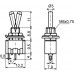 Тумблер MTS-111 (ON)-OFF 2Пол. *2Конт. Тумблер MTS-111 (ON)-OFF 2Пол. *2Конт.
