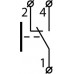 XB2-EA135 Кнопка "Старт" зелена  (NO+NC)