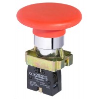 XB2-BR42 Кнопка "грибок" (d 60 мм) "Стоп" червона XB2-BR42 Кнопка "грибок" (d 60 мм) "Стоп" червона