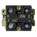 XB2-BG33 Кнопка поворотна з ключем 3-позиційна XB2-BG33 Кнопка поворотна з ключем 3-позиційна
