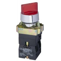 XB2-BK2465 Кнопка червона поворотна 2-поз. з підсвічуванням XB2-BK2465 Кнопка червона поворотна 2-поз. з підсвічуванням
