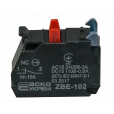 ZBE-102 N/C Контакт для кнопок TB5 ZBE-102 N/C Контакт для кнопок TB5