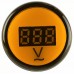 Цифровий вимірювач напруги AD22-22DVM AC 80-500В (жовтий)