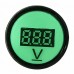 Цифровий вимірювач напруги AD22-22DVM DC 5-30В (зелений) Цифровий вимірювач напруги AD22-22DVM DC 5-30В (зелений)