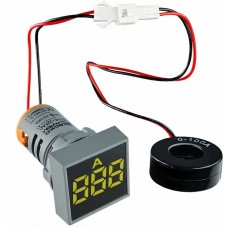 Квадратний цифровий вимірювач струму ED16-22FAD 0-100A (жовтий) Квадратний цифровий вимірювач струму ED16-22FAD 0-100A (жовтий)