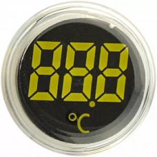 Круглий цифровий вимірювач температури ED16-22WD -25С - 150С (білий) Круглий цифровий вимірювач температури ED16-22WD -25С - 150С (білий)