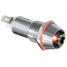 Сигнальна арматур AD22C-8 червона 24V AC/DC