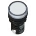 Сигнальна арматура AD22-22DS біла 12V АC/DC