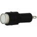 Сигнальна арматура AD22E-10DS біла 220V АC