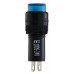 Сигнальна арматура AD22E-10DS синя 24V АC/DC