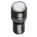 Сигнальна арматура AD22E-12DS біла 220V АC