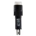 Сигнальна арматура AD22E-8DS біла 220V АC