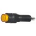 Сигнальна арматура AD22E-8DS жовта 220V АC