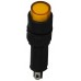 Сигнальна арматура AD22E-8DS жовта 24V AC/DC