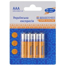 Батарейка лужна AАА.LR03.BL4 (blister 4) Батарейка лужна AАА.LR03.BL4 (blister 4)