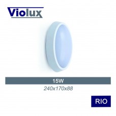 Світильник LED НББ RIO 15W 5000K 1100LM IP64 Violux Світильник LED НББ RIO 15W 5000K 1100LM IP64 Violux