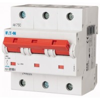 Автоматичний вимикач PLHT-C100/3 100А, крива відключення С, 3 полюси Eaton